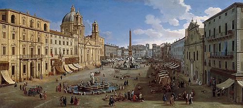 Caspar van Wittel Piazza Navona, Rome by Caspar Van Wittel China oil painting art